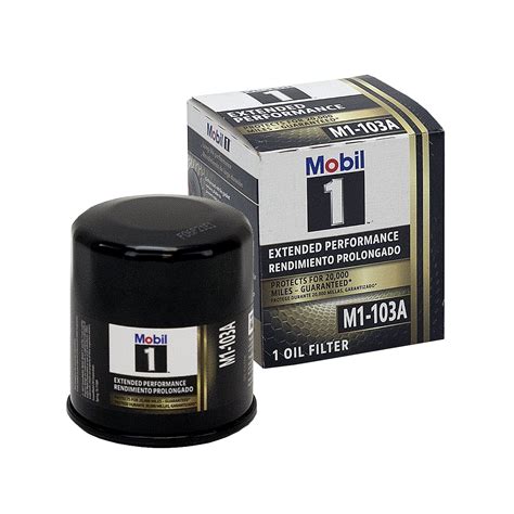 Mobil 1 Oil Filter: Ideal for Synthetic Oil, Protects To 20K Miles – GUARANTEED; High burst ...