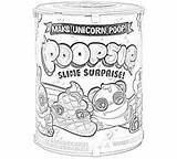 Coloring Pages Poopsie Slime Surprise Unicorn Free And  sketch template