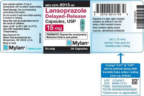 Lansoprazole Information, Side Effects, Warnings and Recalls