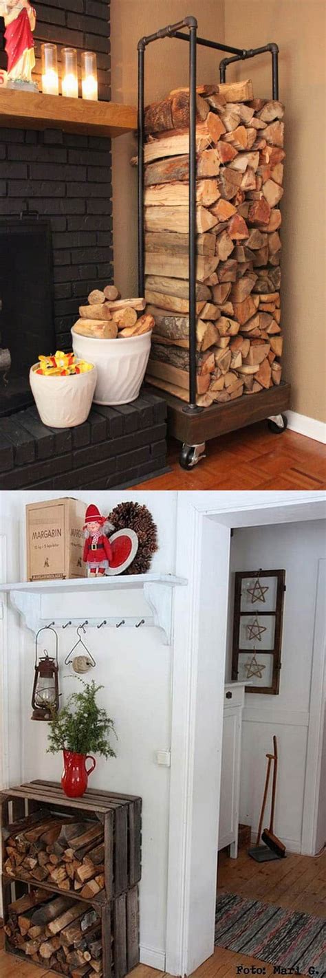 20+ Indoor Firewood Firewood Box Ideas – The Urban Decor