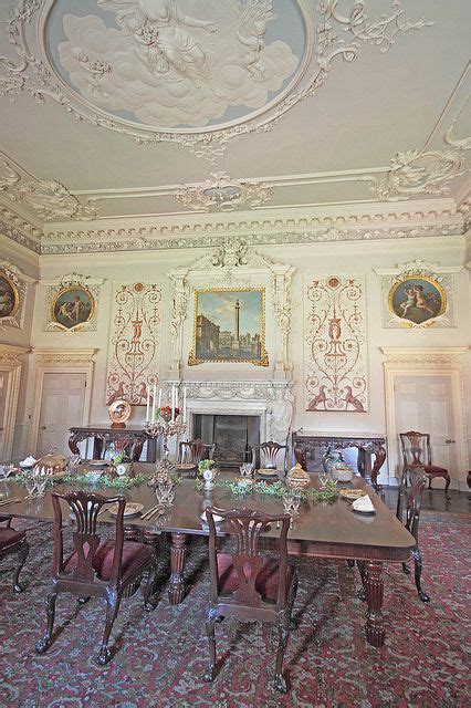 Nostell Priory State dining room | Historical interior, Classical interiors, Elegant dining room