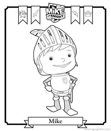 draw mike the knight - Clip Art Library
