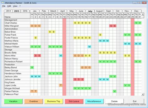 Attendance Tracker Excel #excelwordaccessetc Attendance Tracker Excel | Attendance tracker ...