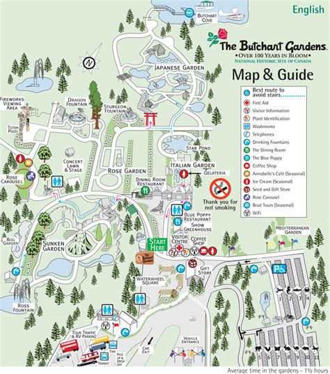 Butchart Gardens Victoria Bc Map | Fasci Garden