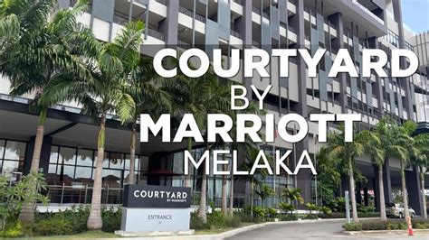 Courtyard by Marriott Melaka l King Bed with Malacca Straits View - YouTube