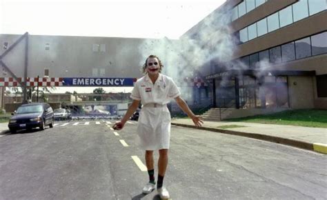 TIL the reason why the Dark Knight features a real hospital explosion is that when the numbers ...