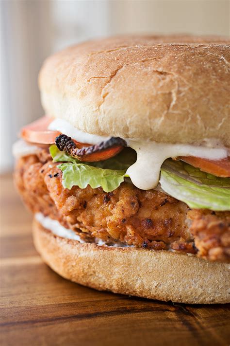 Spicy Chicken Sandwich | The Cozy Apron