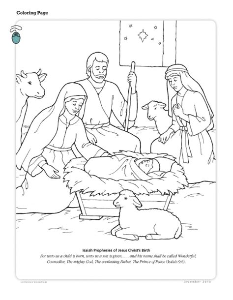 Isaiah Prophecies of Jesus Christ’s Birth | Bible coloring pages ...