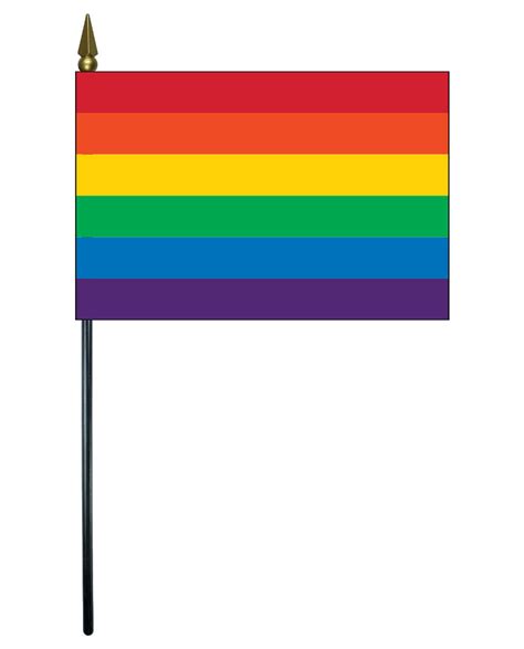 Gay Pride / Rainbow Stick Flags | American Flags Express