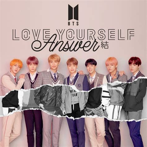 BTS LOVE YOURSELF ANSWER album cover by LEAlbum | Album covers, Bts love yourself, Album