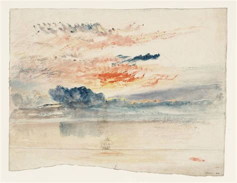 Joseph Mallord William Turner, 'Study of Sea and Sky' circa 1823-6 (J.M ...