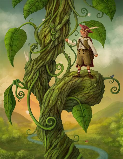 Jack and the Beanstalk - by Alexander Skachkov | Jack and the beanstalk, Fairy tales ...