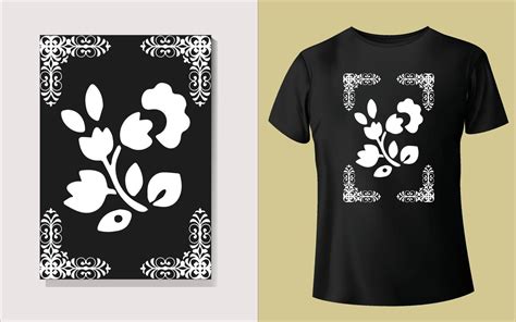 Black and white tee shirt design 20332592 Vector Art at Vecteezy