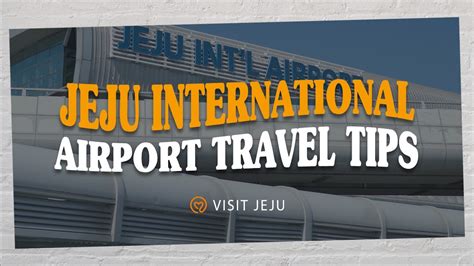 Jeju International Airport Information - YouTube