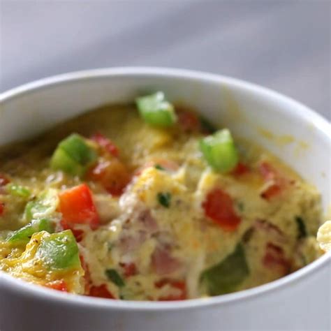 Microwave 3-minute Omelette In A Mug Recipe by Tasty