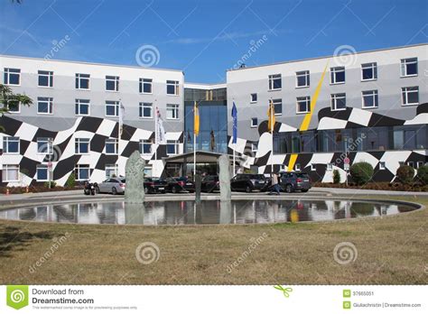 Race Track Hotel in Oschersleben, Germany Editorial Photo - Image of ...