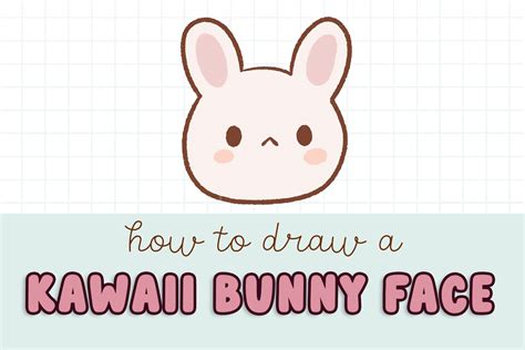 How To Draw A Bunny Face