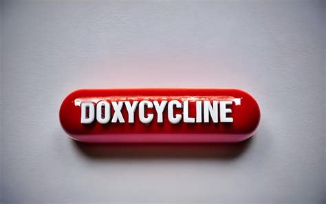 Premium Photo | Doxycycline pill