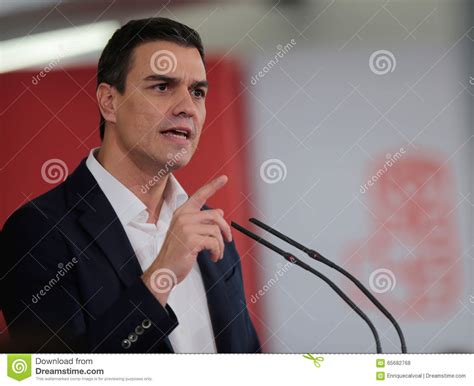 Pedro sanchez speech 016 editorial stock photo. Image of spain - 65682768