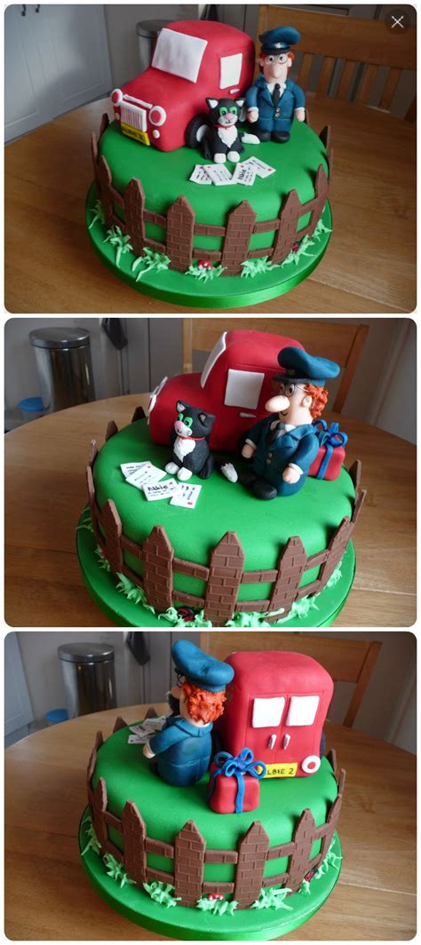 Pin by Deborah Hemingway on Party | Postman pat cake, Themed birthday cakes, Second birthday cakes