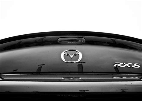 Mazda RX 8 With Black Elegant Color