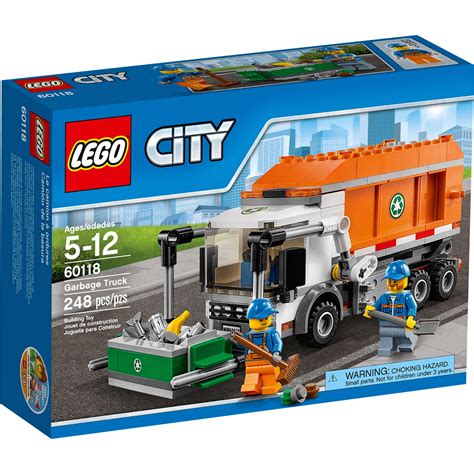 LEGO City Great Vehicles Garbage Truck 60118 - Walmart.com