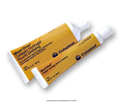 Coloplast® Woun'Dres® Collagen Hydrogel | Collagen, Wound dressing, Wound healing