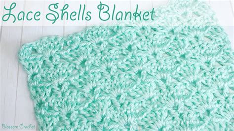 Offset Shell Baby Blanket Crochet Pattern CrochetNCrafts | eduaspirant.com