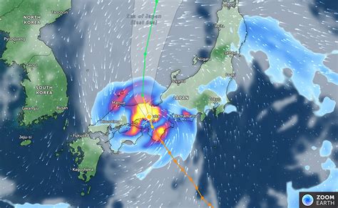 Typhoon Lan makes landfall in Japan