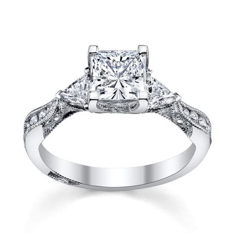 6 Princess Cut Engagement Rings She'll Love - Robbins Brothers Blog