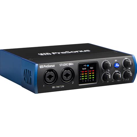 PreSonus Studio 24c Desktop 2x2 USB Type-C Audio/MIDI STUDIO 24C