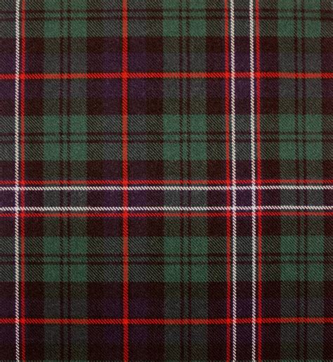 Scotlands National Clan Family Tartan Scottish Lochcarron Modern Heavy Weight Clan Family Tartan ...