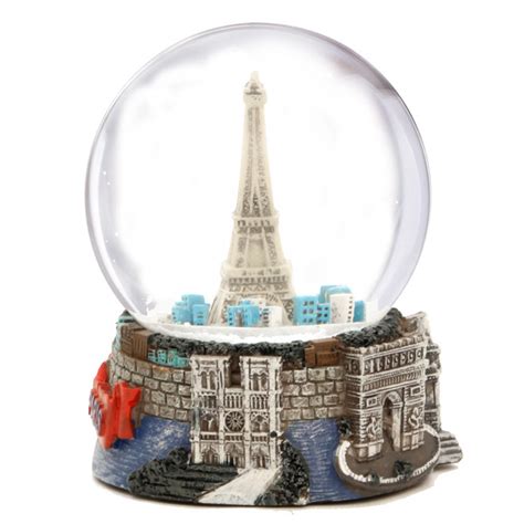 Paris Snow Globe