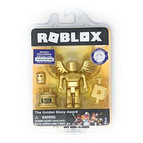 Roblox Gold Collection The Golden Bloxy Award Single Figure Pack with ...