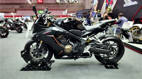 2022 Honda CBR 650 R MAT GUNPOWDER BLACK METALLIC - YouTube