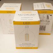8 Watt Dimmable Lantern Filament LED E26 Clear G125