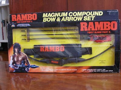 Stuff In The Basement: Rambo Magnum Compound Bow & Arrow Set