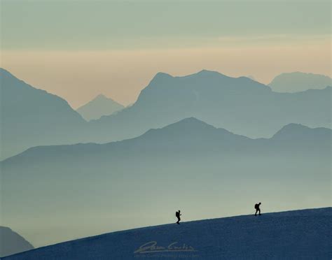 ITAP of "atmospheric perspective" - the effect that gives a sense of depth to layered mountains ...