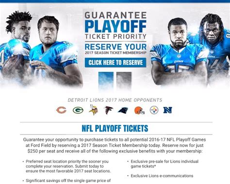 Playoff Tickets