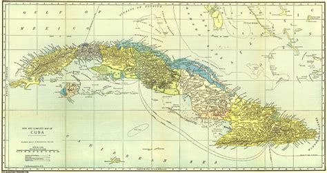 Large detailed map of Cuba 1906. Cuba large detailed map of 1906 | Vidiani.com | Maps of all ...