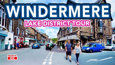 WINDERMERE TOWN Cumbria England [Lake District Tour] - YouTube