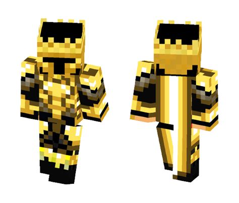 Download Golden Knight Minecraft Skin for Free. SuperMinecraftSkins