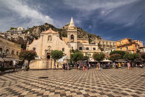 Piazza IX Aprile - Taormina (Italy) | Taormina italy, Taormina, Italy