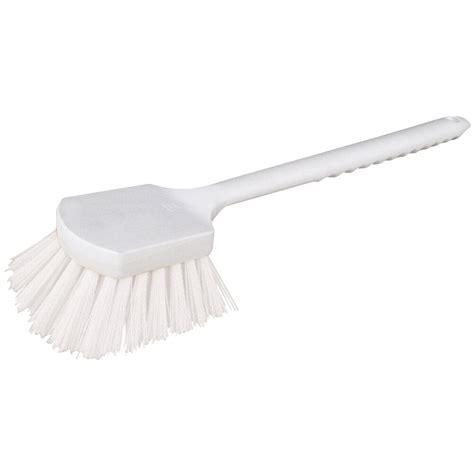 Carlisle 4050000 20" Sparta White Floating Utility / Pot Scrub Brush