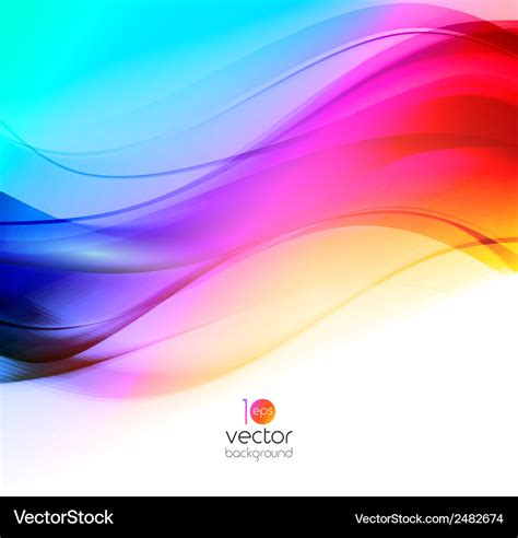 Abstract color template background Royalty Free Vector Image