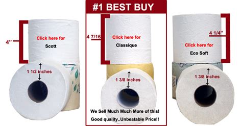 Toilet Paper Comparison Chart