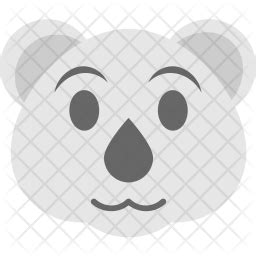 Bear Emoji Icon - Download in Flat Style