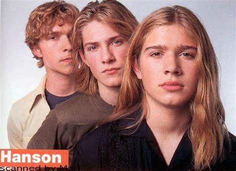 The Brothers Hanson. | Zac hanson, Hanson brothers, Hanson