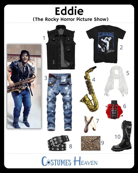 DIY Eddie (The Rocky Horror Picture Show) Costume Ideas [2023] For Cosplay & Halloween