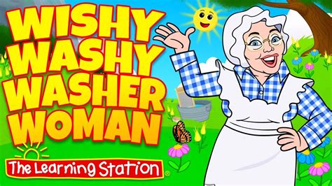 Wishy Washy Washer Woman ♫ Silly Dance Songs for Children ♫ Kids Camp ...